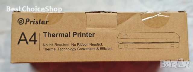 Портативен А4 Термален Принтер Bluetooth Съвместим с iOS/Android , снимка 3 - Принтери, копири, скенери - 53398064