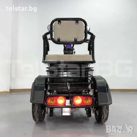 Електрическа триколка 1+1 TS-750++ NEW 48V 1500W Нов модел 2025 със задно предаване с диференциал и , снимка 10 - Мотоциклети и мототехника - 52407150