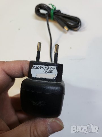 Захранване, адаптор  9 волта 0,6 ампера, снимка 2 - Друга електроника - 39568427