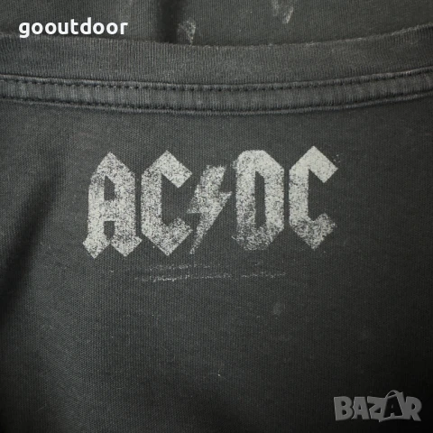 AC/DC Print T-shirt (M), снимка 4 - Тениски - 50608748