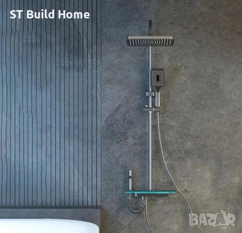 Комплект за баня и дом „Сив Елеганс“, снимка 2 - Душове - 51719729