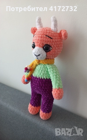 Козле с височина около 33см., снимка 6 - Плюшени играчки - 52306043