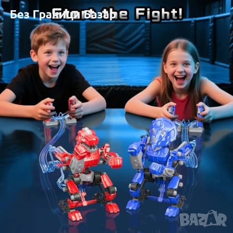 Нови STEM Хидравлични Роботи Боксьори Комплект за Деца 8-14 г. играчка, снимка 5 - Образователни игри - 51239964