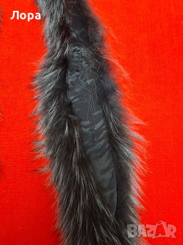 Дамска яка естествен косъм лисица , снимка 4 - Шалове - 53432375