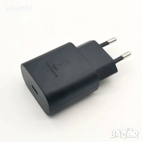Ново супер бързо зарядно 25w+кабел type-c за самсунг галакси-Samsung Galaxy, снимка 3 - Samsung - 53357196