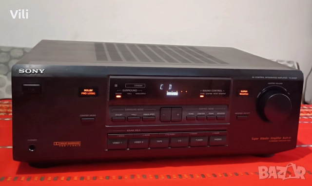 Sony TA-AV581, снимка 4 - Ресийвъри, усилватели, смесителни пултове - 51635799