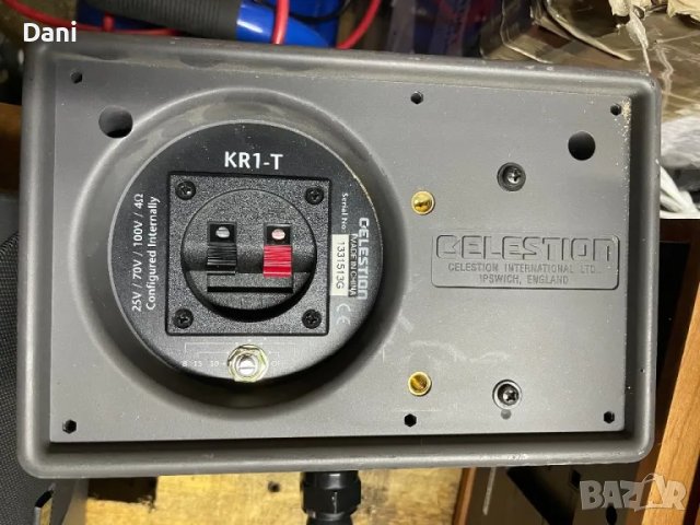 Комплект мониторни тонколони Celestion KR1, снимка 3 - Тонколони - 48802089