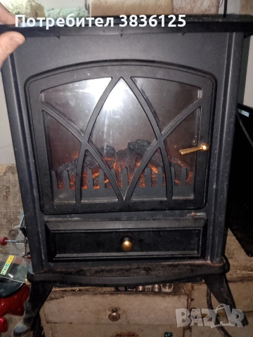 продавам камина на ток , снимка 2 - Печки, фурни - 53576989