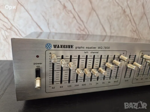 Еквалайзер Wangine WQ-7800, снимка 4 - Ресийвъри, усилватели, смесителни пултове - 56139842