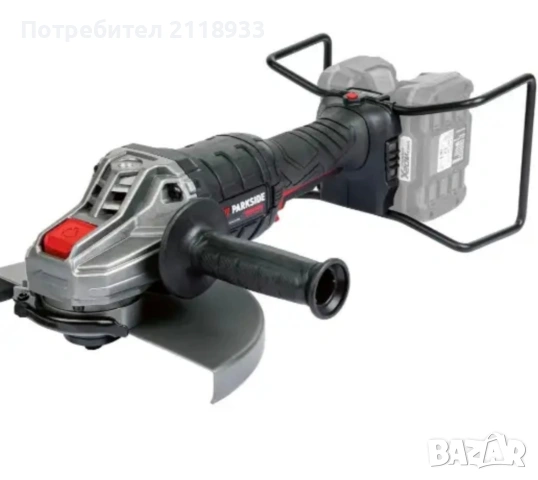ъглошлайф Parkside 40v, снимка 3 - Ъглошлайфи - 53090685