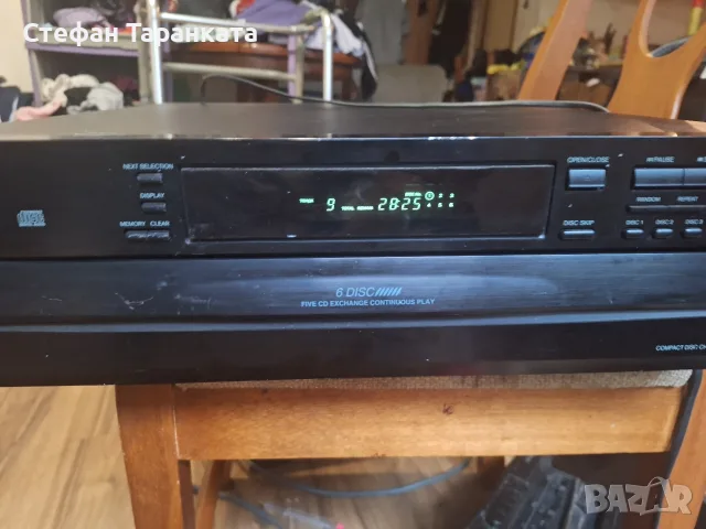 CD pleyar ONKYO 6 дисков, снимка 4 - Ресийвъри, усилватели, смесителни пултове - 55780001