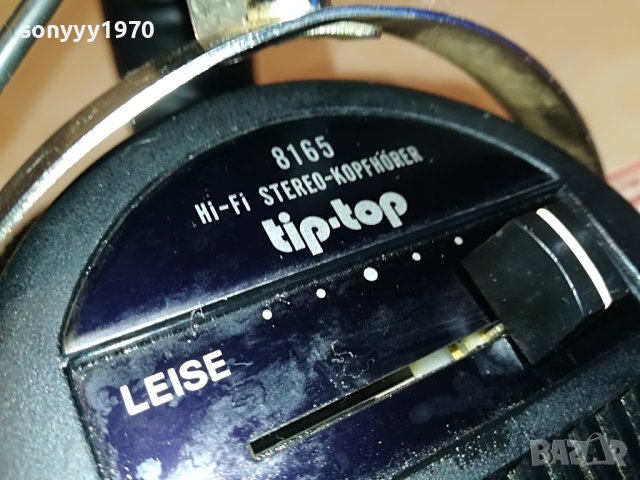 TIP-TOP 8165 HIFI-РЕТРО СЛУШАЛКИ ОТ ГЕРМАНИЯ 1305232000, снимка 10 - Слушалки и портативни колонки - 40691450