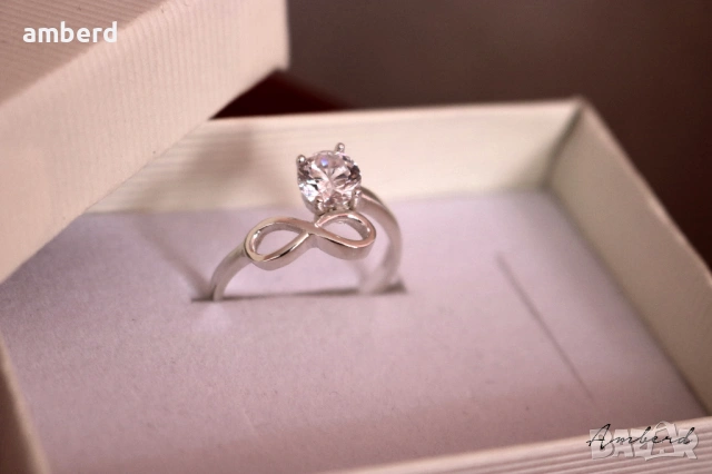 Страхотен сребърен пръстен - модел PLR028, снимка 6 - Пръстени - 53677285