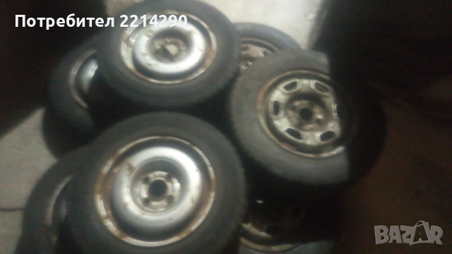 13 железни джанти + зимни гуми за Поло Голф, Джета