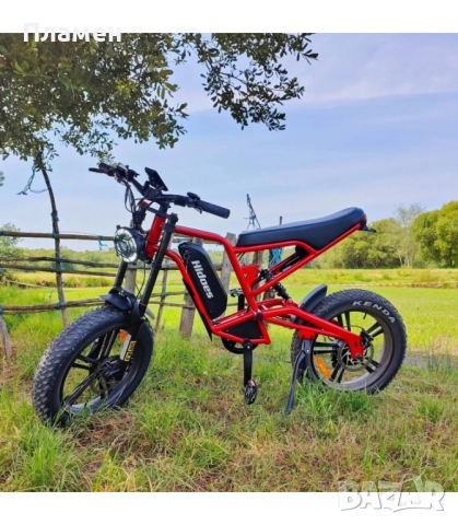 НОВО!! Електрически велосипед Hidoes B6 1200W 48V/18.2Ah 55 км. ч. , снимка 8 - Велосипеди - 51679947