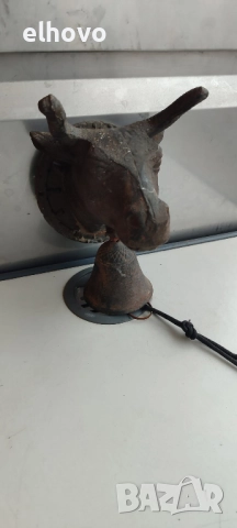 Метална камбана за врата, бик, снимка 4 - Антикварни и старинни предмети - 52559719