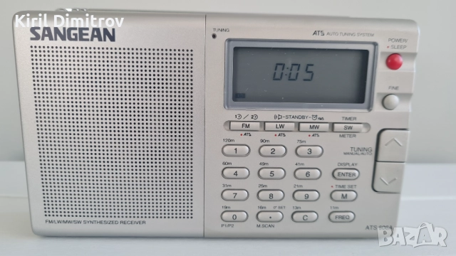 Висококачествено всевълново радио Sangean ATS-606A, снимка 6 - Радиокасетофони, транзистори - 52936305