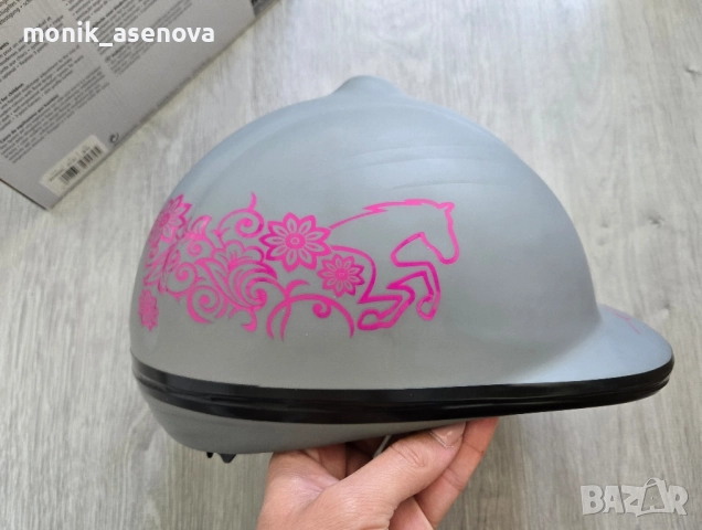 Детска каска за езда Covaillero Beauty, снимка 2 - Други спортове - 51561551