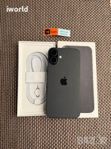 ❗️КАТО НОВ❗️iPhone 16 Plus ❗️ Лизинг от 21€/мес ❗️ BLACK / 128GB❗️Гаранция! черен , снимка 3 - Apple iPhone - 55952876