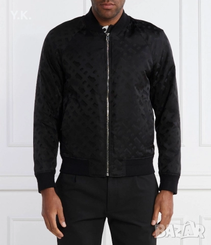 Оригинално мъжко бомбър яке Boss Corondo, снимка 6 - Якета - 51950457