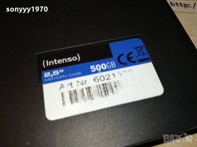 INTENSO 500GB HARD 1211212105, снимка 4 - Твърди дискове - 34786641