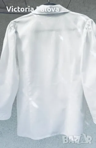 Скъпа бяла риза/блуза H. MOSER Австрия, снимка 14 - Ризи - 49626005