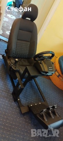 Стойка + седалка (кокпит) за волан, педали и скоростен лост logitech G29 , снимка 1 - Аксесоари - 42118879