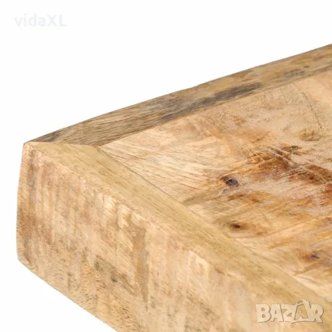 vidaXL Трапезна маса, 180x90x76 cм, грубо мангово дърво масив, снимка 2 - Маси - 56146544