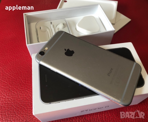 Apple iPhone 6 16Gb Space Gray Фабрично отключен, снимка 3 - Apple iPhone - 36069994