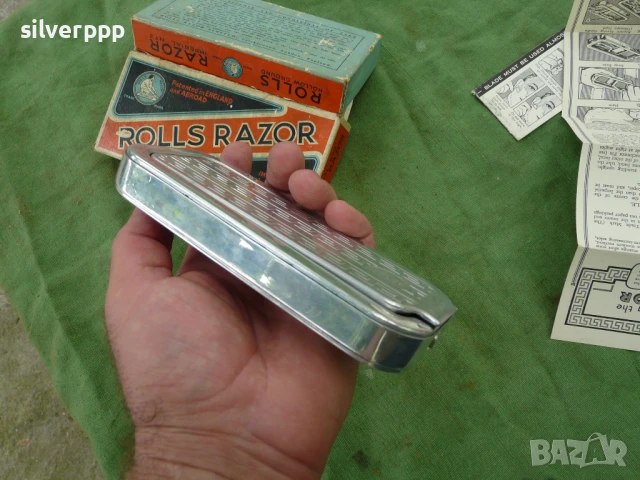 Английска самобръсначка ROLLS RAZOR , снимка 5 - Други ценни предмети - 51053758