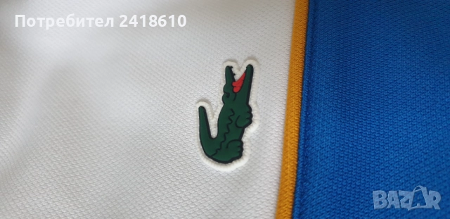 Lacoste Sport Tennis Classic Fit Full Zip Mens Size 3 - S НОВО! ОРИГИНАЛ! Мъжко Горнище с цял Цип!, снимка 12 - Спортни дрехи, екипи - 52541879