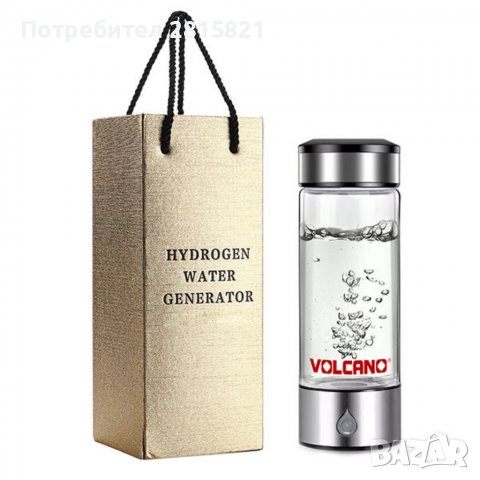 Бутилка за водородна вода VOLCANO, снимка 2 - Друга електроника - 39321423