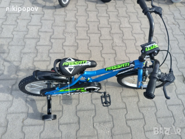 PASSATI Алуминиев велосипед 16" SENTINEL син, снимка 7 - Велосипеди - 53759374