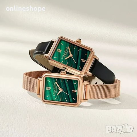 Луксозен ръчен часовник ( Водоустойчив ) 6 цвята, снимка 8 - Дамски - 41142280