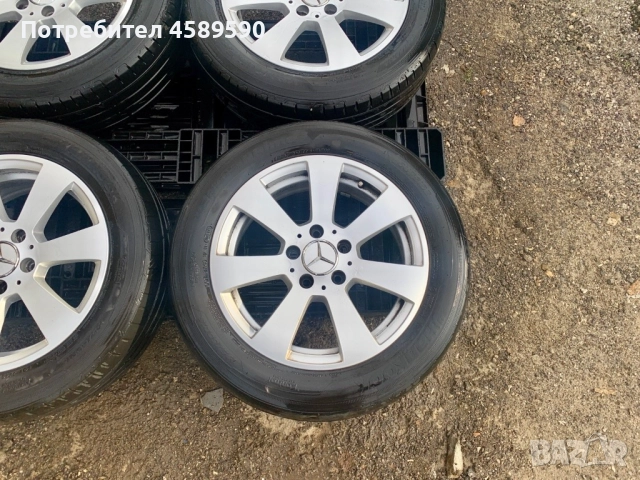 4бр.Алуминиеви джанти 16цола 5x112 ET39 + ГУМИ 195/60/16 за Mercedes C-Class,A,B,CLA, снимка 4 - Гуми и джанти - 51804051