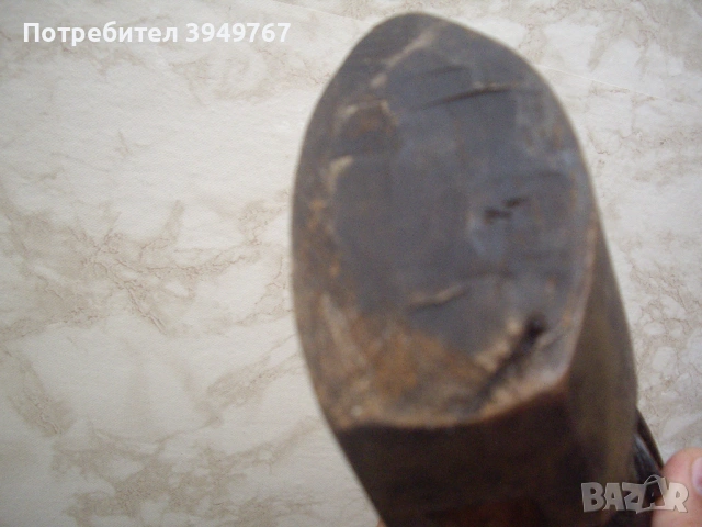 Стара дървена статуетка ., снимка 4 - Антикварни и старинни предмети - 53862666