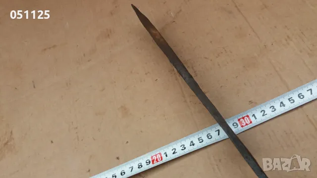 масивен кован възрожденски нож, каракулак , снимка 12 - Антикварни и старинни предмети - 49674814