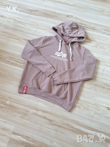 Оригинален дамски суичър Alpha Industries, снимка 2 - Суичъри - 34586121