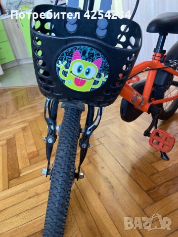 Детски велосипед 16цола отлично състояние, снимка 5 - Велосипеди - 53856200