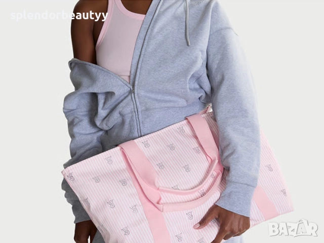 Victoria’s Secret Tote чанта с кристали – голям размер, снимка 2 - Чанти - 52860937