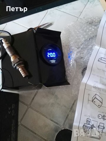 Ламбда сонда за смеси, с волтметър, НОВА, показващ уред, ланда сонда, снимка 7 - Аксесоари и консумативи - 30585177