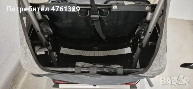 Количка близнаци  количка за колело. Рикша , снимка 9 - Детски колички - 53786853