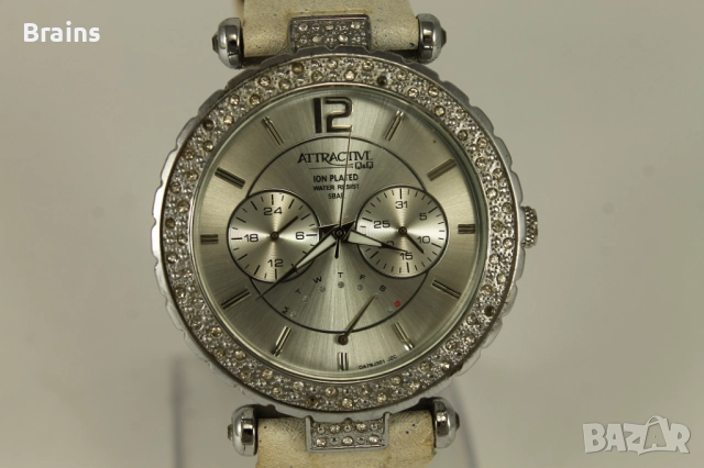 Q&Q Attractive Дамски Кварцов Ръчен Часовник, снимка 4 - Дамски - 51758188