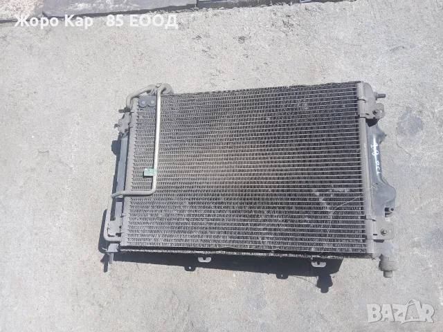 Воден климатичен радиатор перка вентилатор водно охлаждане Рено Сценик I Renault Scenic 1.9DCI 102hp, снимка 7 - Части - 56078239
