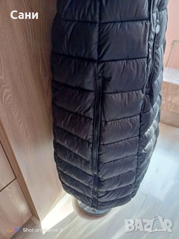 Дълго зимно яке с естествен пух, снимка 5 - Палта, манта - 38497955