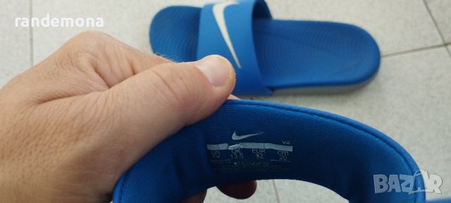 Джапанки Nike Kawa Slide Номер 32, снимка 2 - Детски джапанки - 42384564