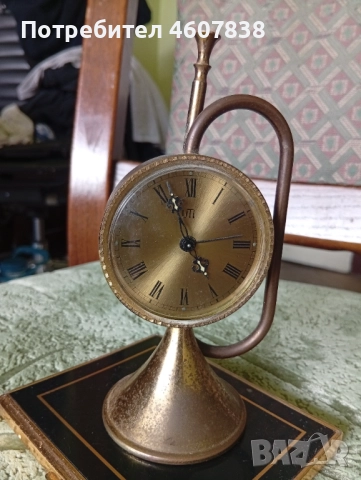 Часовник будилник 14-7 см