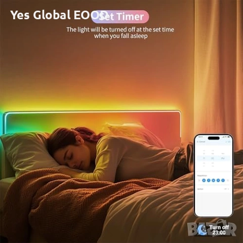 PAUTIX RGB IC COB LED лента 5м 24V, снимка 3 - Лед осветление - 53784307