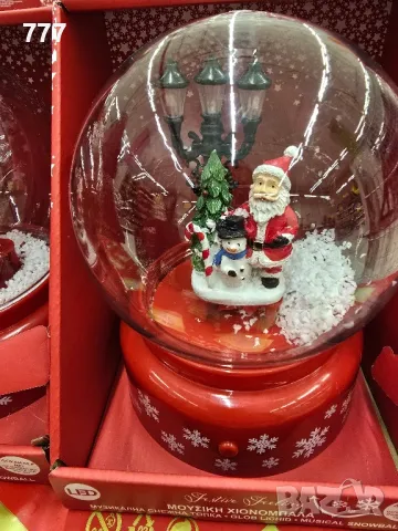 коледни музикални преспапиета, снимка 3 - Декорация за дома - 48093160