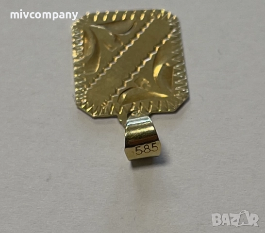 Златна висулка 1.06гр., снимка 3 - Колиета, медальони, синджири - 52053189